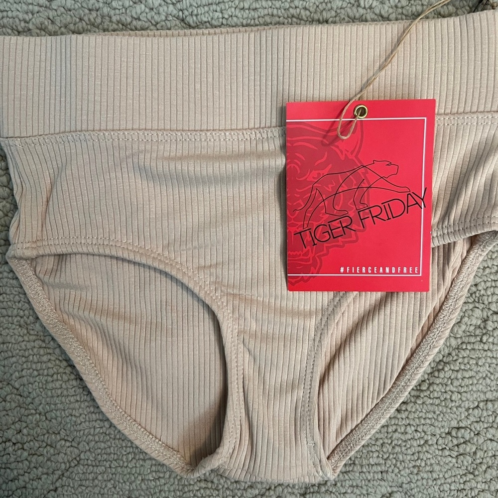 TIGER FRIDAY Ribbed Brief , NWT, CXL